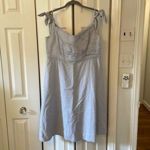 J.Crew seersucker Aline summer dress 14